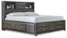 Caitbrook Storage Bed with 8 Drawers - Affordable Home Luxury