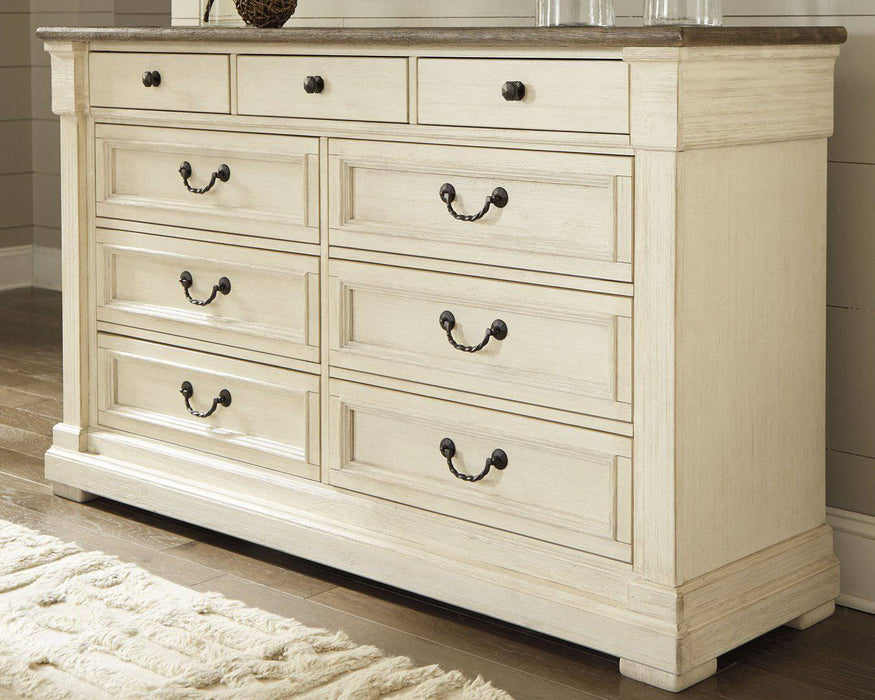 Bolanburg Dresser and Mirror - Affordable Home Luxury