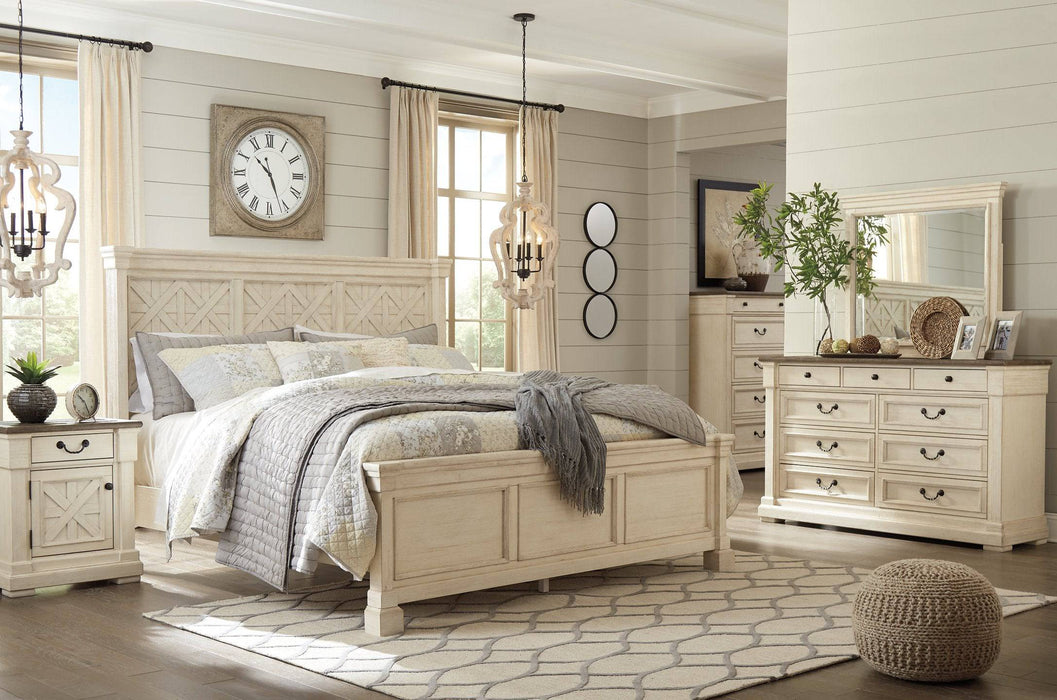 Bolanburg Dresser and Mirror - Affordable Home Luxury