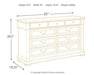 Bolanburg Dresser - Affordable Home Luxury