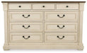 Bolanburg Dresser and Mirror - Affordable Home Luxury