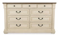 Bolanburg Dresser and Mirror - Affordable Home Luxury