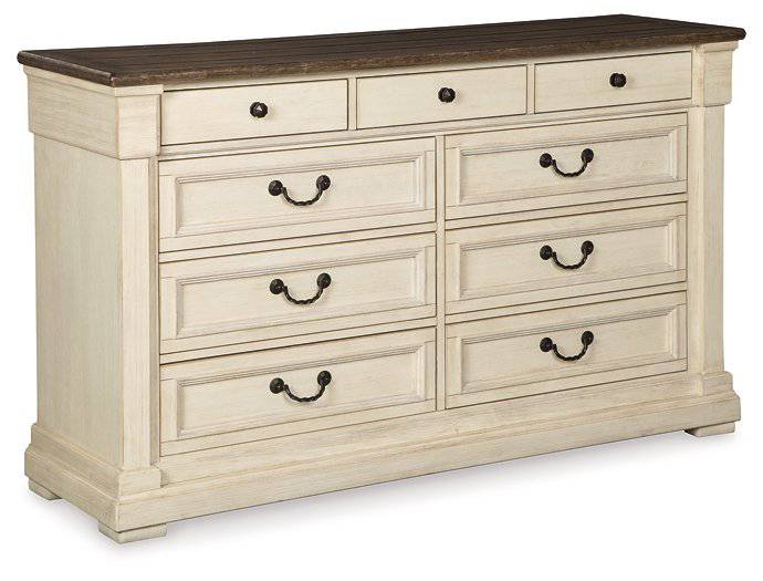 Bolanburg Dresser and Mirror - Affordable Home Luxury