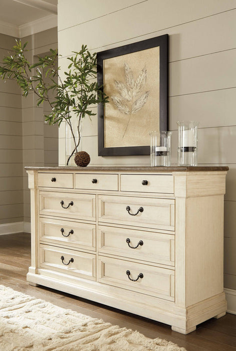 Bolanburg Dresser and Mirror - Affordable Home Luxury