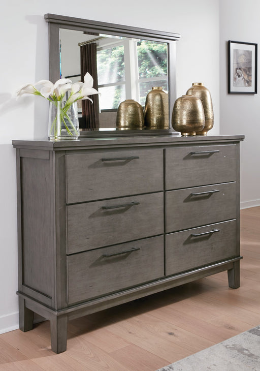 Hallanden Dresser and Mirror - Affordable Home Luxury