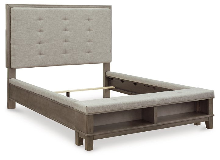 Hallanden Bed with Storage - Affordable Home Luxury