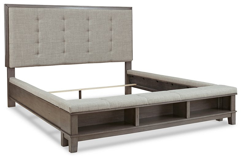 Hallanden Bed with Storage - Affordable Home Luxury