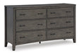 Montillan Dresser and Mirror - Affordable Home Luxury