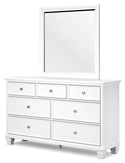 Fortman Dresser and Mirror - Affordable Home Luxury