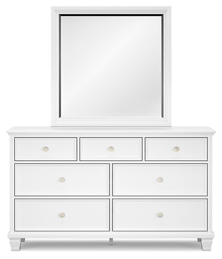 Fortman Dresser and Mirror - Affordable Home Luxury