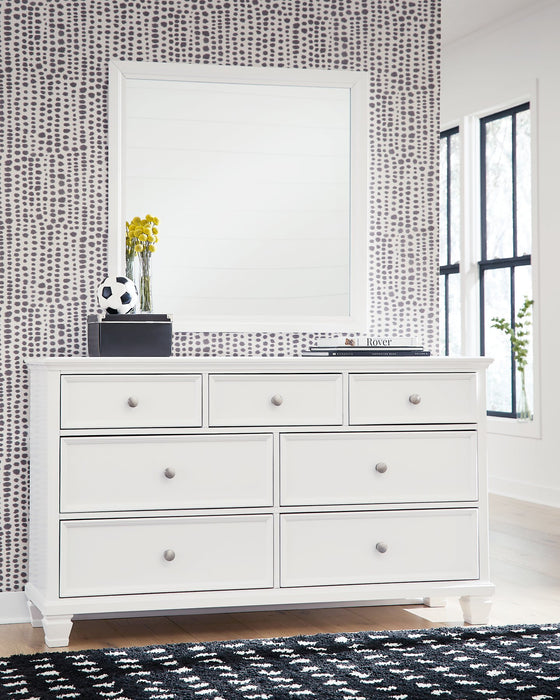 Fortman Dresser and Mirror - Affordable Home Luxury