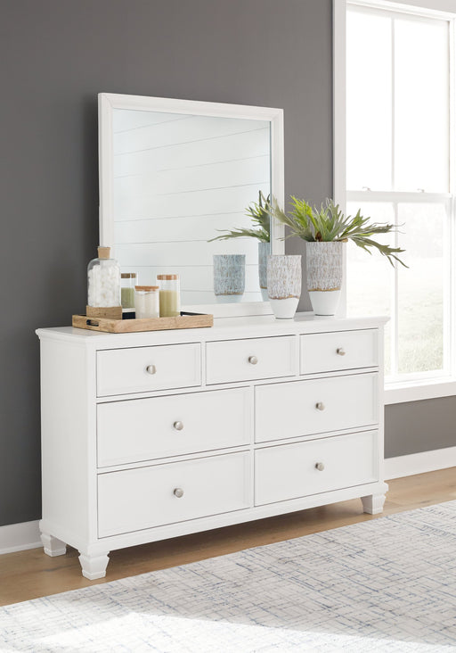 Fortman Dresser and Mirror - Affordable Home Luxury