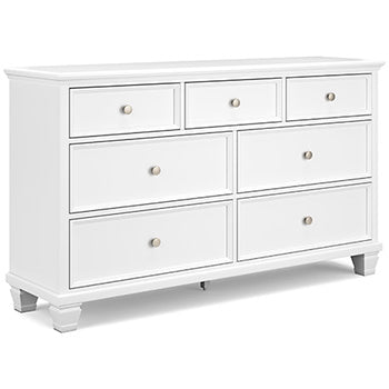 Fortman Dresser and Mirror - Affordable Home Luxury