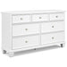 Fortman Dresser and Mirror - Affordable Home Luxury