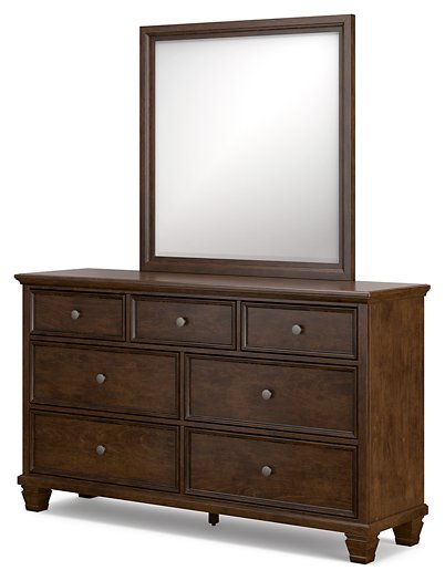 Danabrin Dresser and Mirror - Affordable Home Luxury