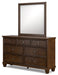 Danabrin Dresser and Mirror - Affordable Home Luxury