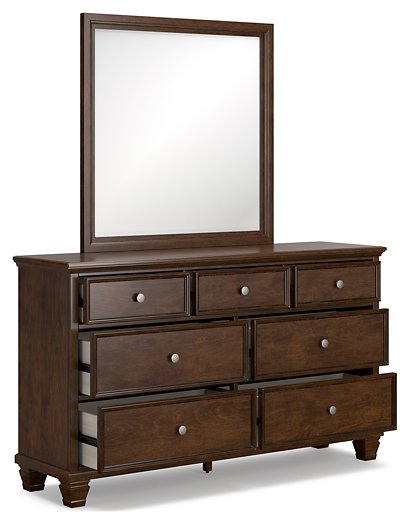 Danabrin Dresser and Mirror - Affordable Home Luxury