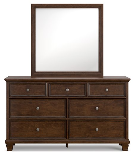 Danabrin Dresser and Mirror - Affordable Home Luxury