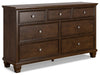 Danabrin Dresser and Mirror - Affordable Home Luxury