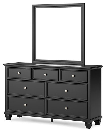 Lanolee Dresser and Mirror - Affordable Home Luxury