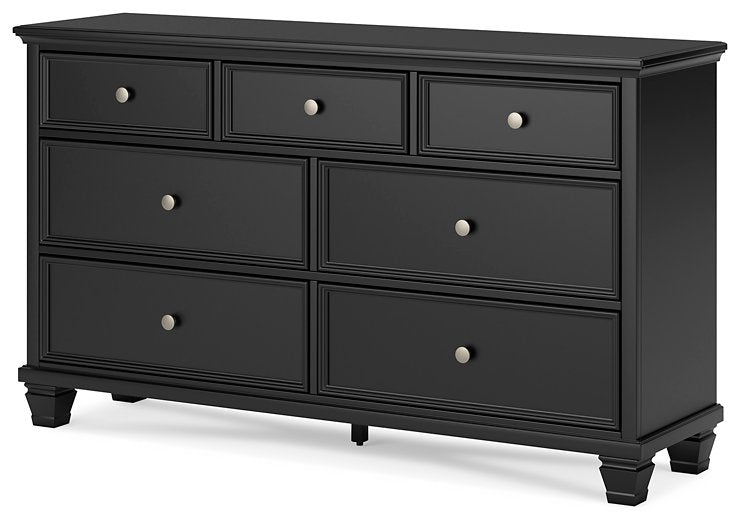 Lanolee Dresser and Mirror - Affordable Home Luxury