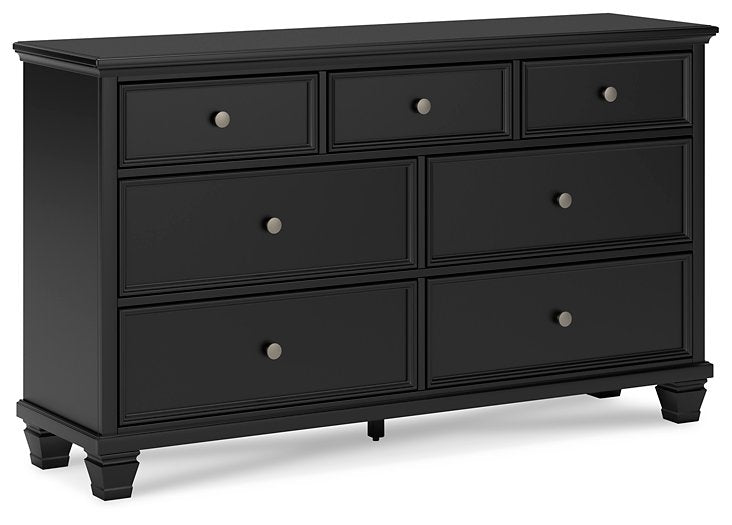 Lanolee Dresser and Mirror - Affordable Home Luxury