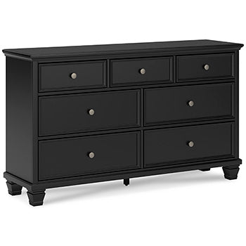 Lanolee Dresser and Mirror - Affordable Home Luxury