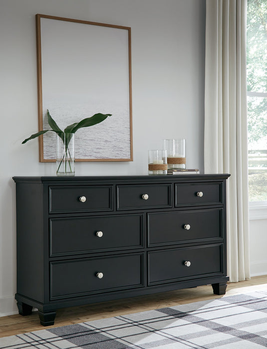 Lanolee Dresser and Mirror - Affordable Home Luxury