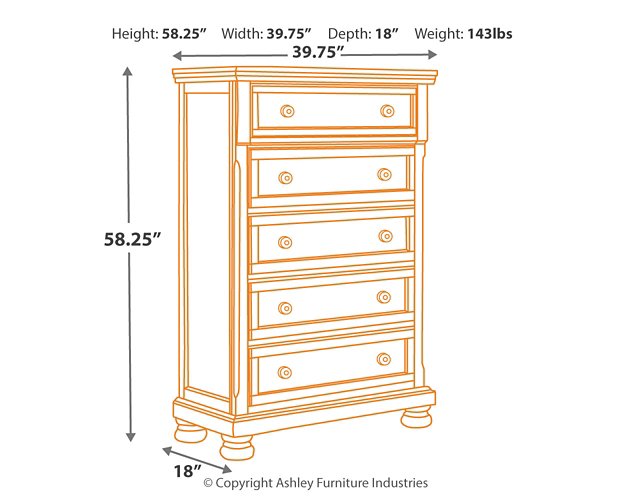 Porter Chest of Drawers - Affordable Home Luxury