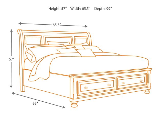 Porter Bed - Affordable Home Luxury