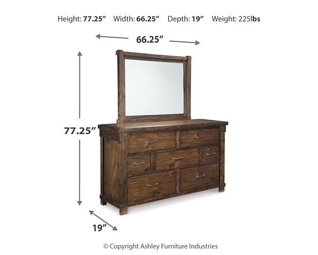 Lakeleigh Dresser and Mirror - Affordable Home Luxury