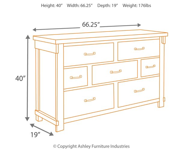 Lakeleigh Dresser - Affordable Home Luxury