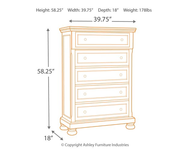 Flynnter Chest of Drawers - Affordable Home Luxury