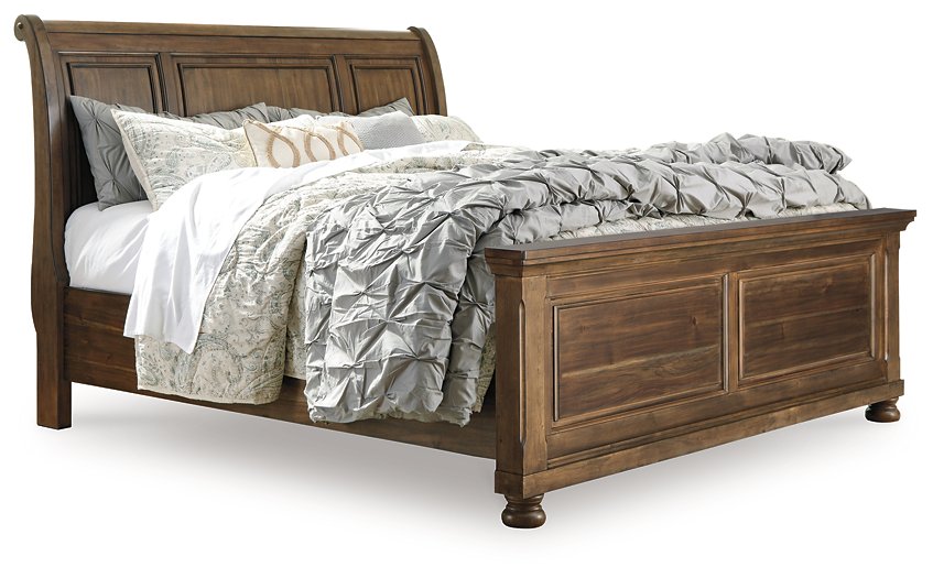 Flynnter Bed with 2 Storage Drawers - Affordable Home Luxury