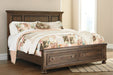 Flynnter Bed with 2 Storage Drawers - Affordable Home Luxury