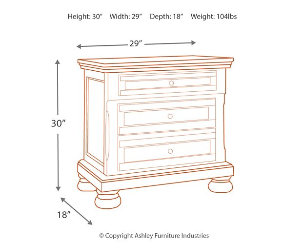 Flynnter Nightstand - Affordable Home Luxury