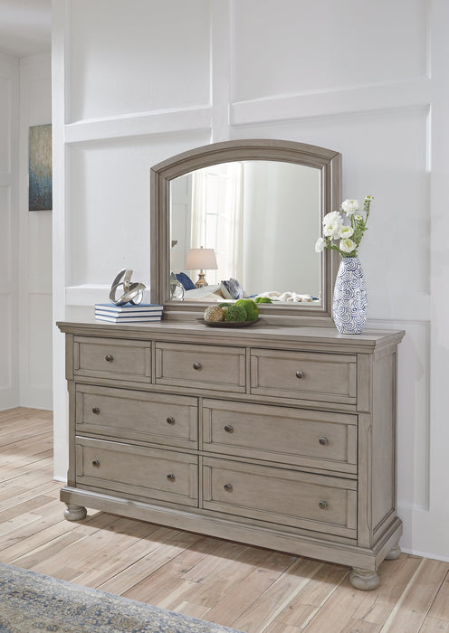 Lettner Dresser and Mirror - Affordable Home Luxury