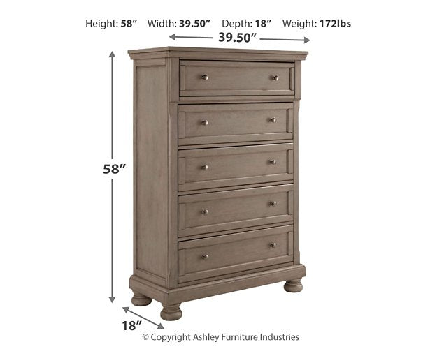 Lettner Chest of Drawers - Affordable Home Luxury