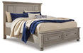 Lettner Panel Storage bed - Affordable Home Luxury