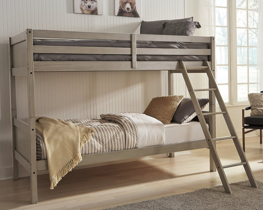 Lettner Youth / Bunk Bed with Ladder - Affordable Home Luxury