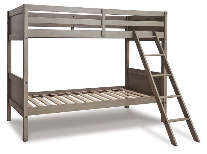 Lettner Youth / Bunk Bed with Ladder - Affordable Home Luxury