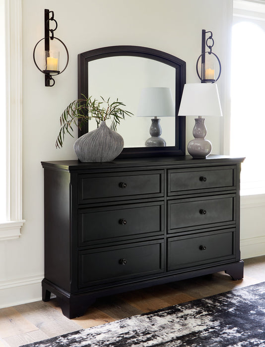 Chylanta Dresser and Mirror - Affordable Home Luxury