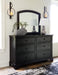 Chylanta Dresser and Mirror - Affordable Home Luxury