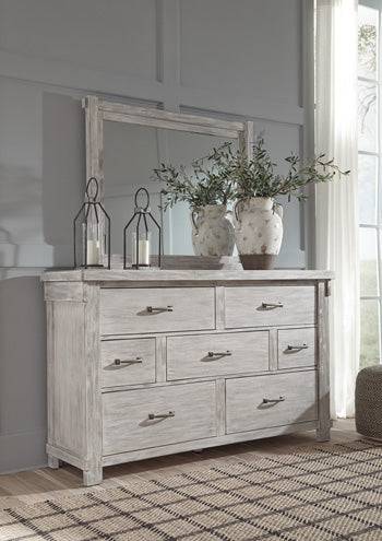 Brashland Dresser and Mirror - Affordable Home Luxury