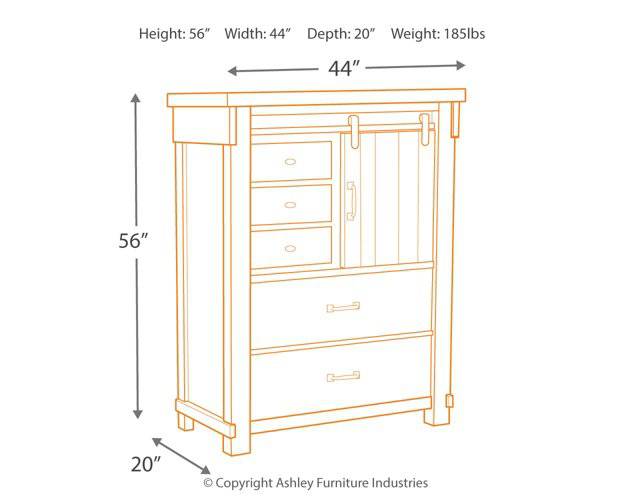 Brashland Chest of Drawers - Affordable Home Luxury