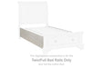 Robbinsdale Sleigh Storage Bed - Affordable Home Luxury