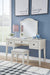 Robbinsdale Mirrored Vanity with Bench - Affordable Home Luxury