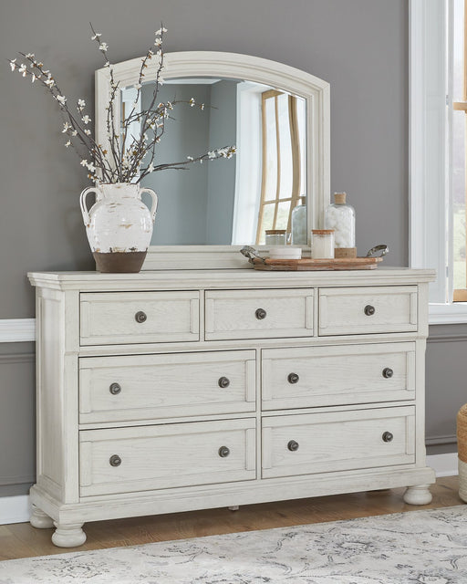 Robbinsdale Dresser and Mirror - Affordable Home Luxury