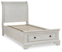 Robbinsdale Sleigh Storage Bed - Affordable Home Luxury