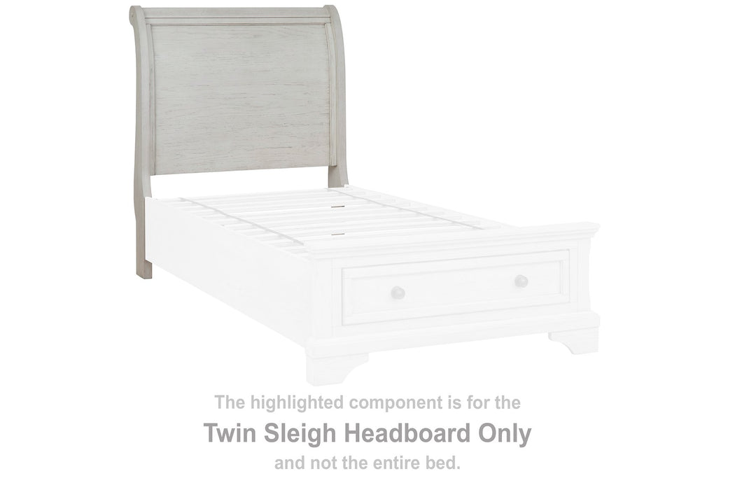 Robbinsdale Sleigh Storage Bed - Affordable Home Luxury